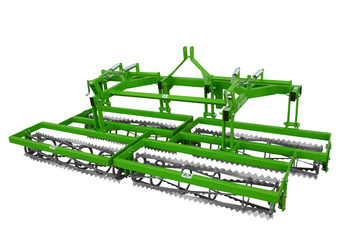 Doppelte Krümelwalze mit Federspanneisen Ø295 mm